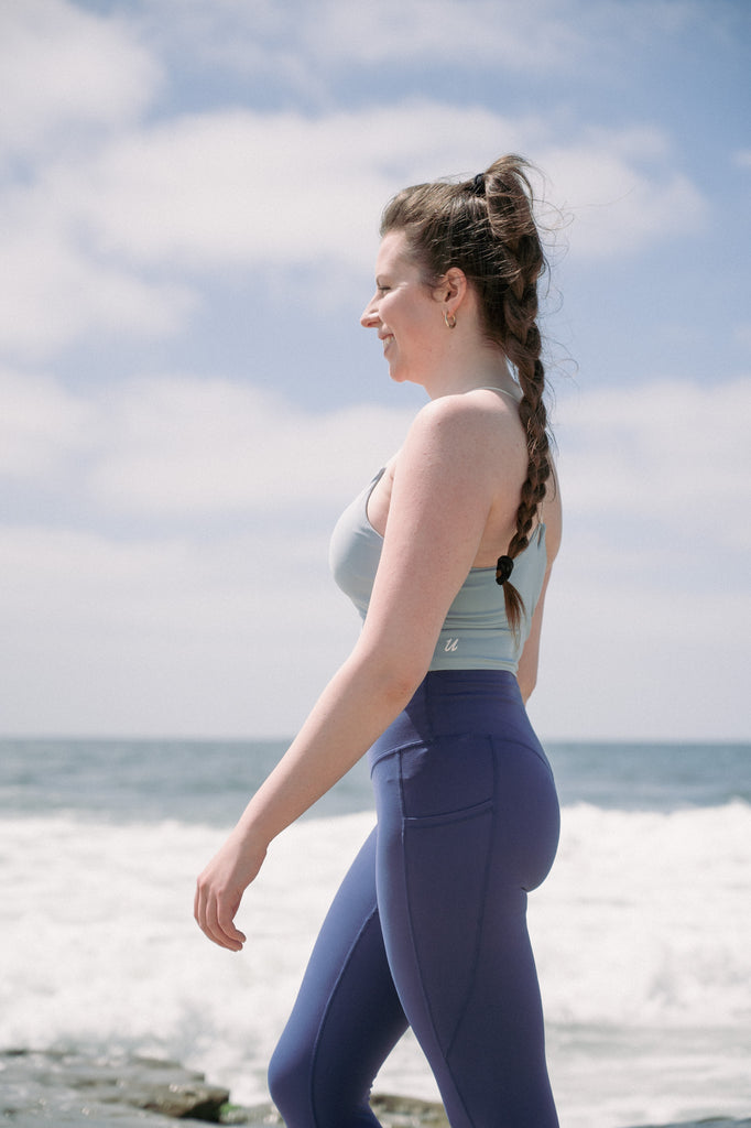Azure Oasis Performance Leggings with Pockets - UNLMTD Active + Lounge