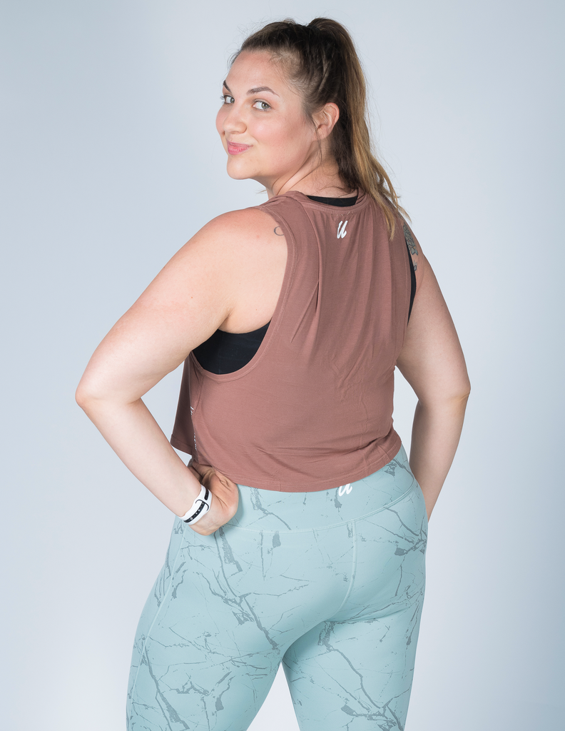 UNLMTD Athleisure Cropped Flow Top - UNLMTD Active + Lounge