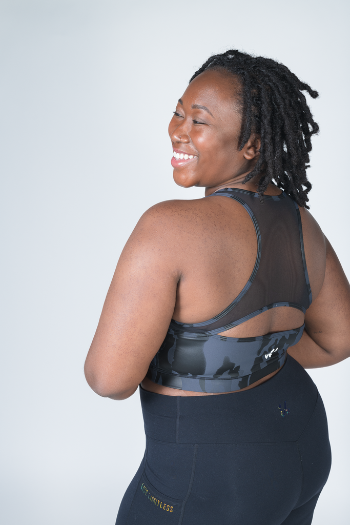 UNLMTD Lycra-Blend Essential Sweetheart Back Leggings - UNLMTD Active + Lounge