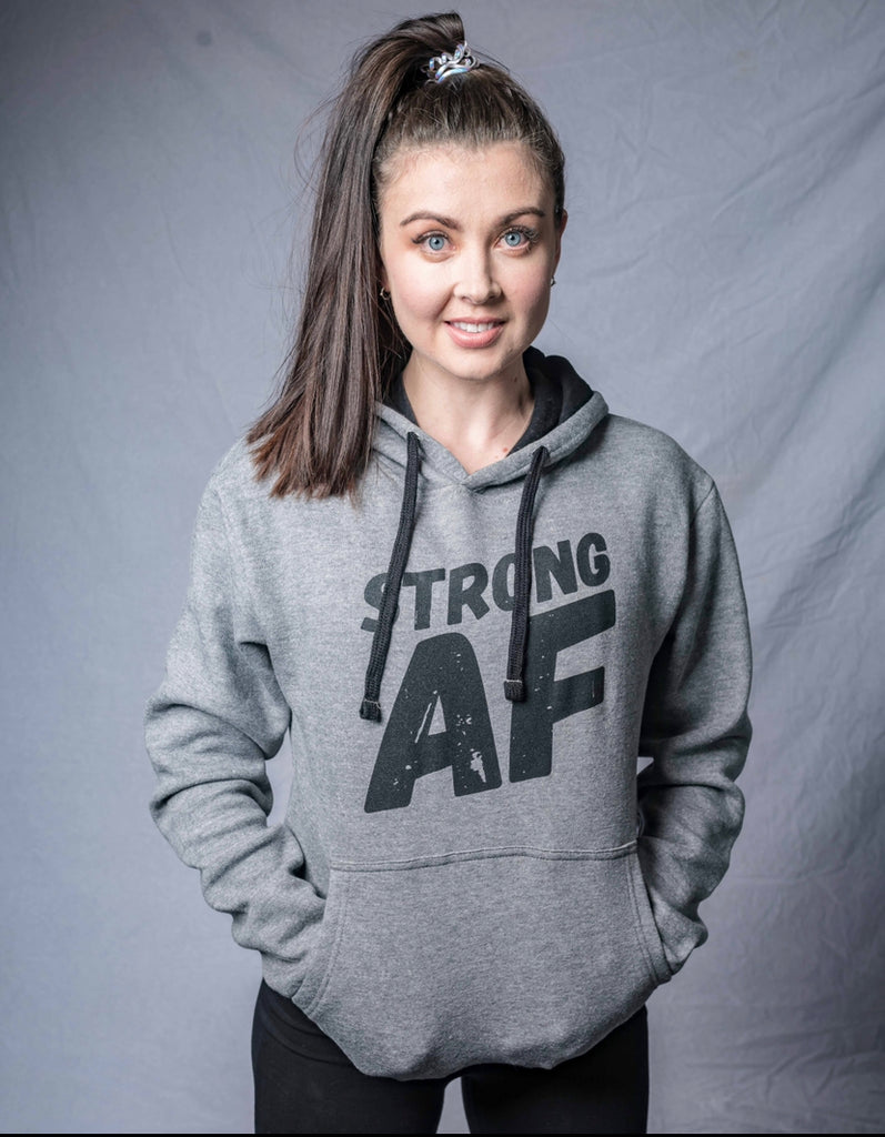 UNLMTD® Strong AF - Unisex Statement Fleece Hoodie - SB & Co. | UNLMTD