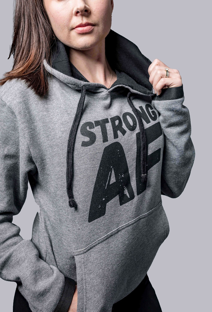 UNLMTD® Strong AF - Unisex Statement Fleece Hoodie - SB & Co. | UNLMTD